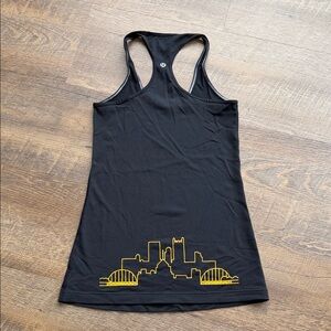 Lululemon Athletica Pittsburgh Skyline Cool Racerback Tank